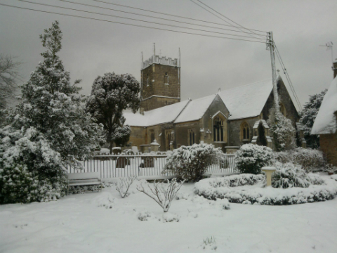 church-in-snow